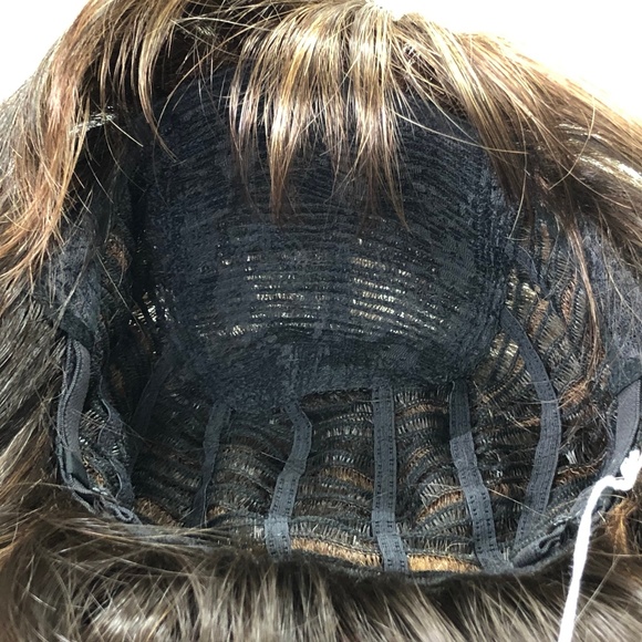 NWT Dark Brown and Honey, Short Pixie Wig - Picture 8 of 8